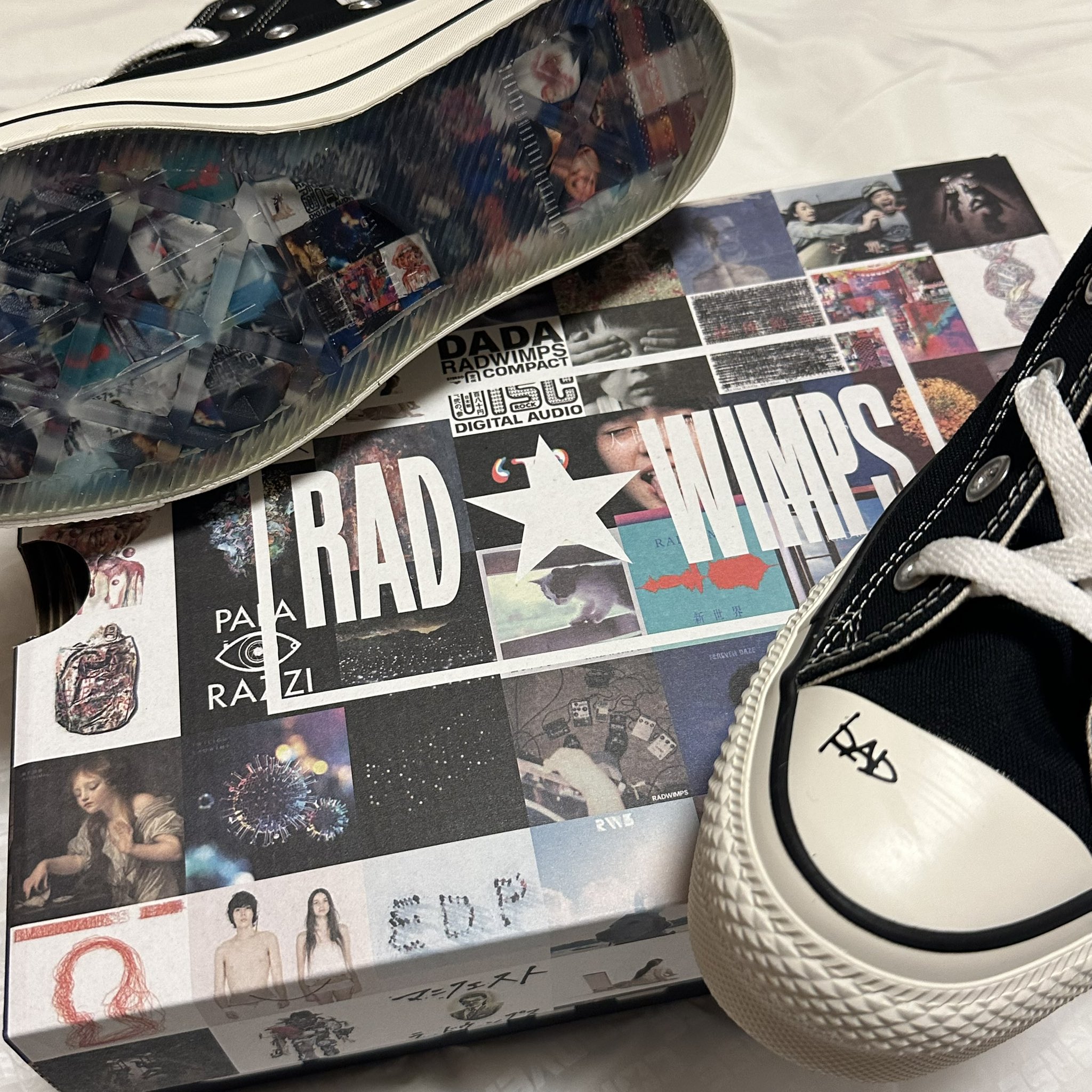 CONVERSE RADWIMPS コラボ スニーカー ブラック