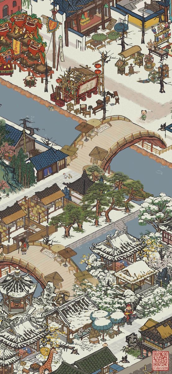 江南山水美如畫，同遊#江南百景圖 。下載遊戲：jana.onelink.me/9t0A/sharelink