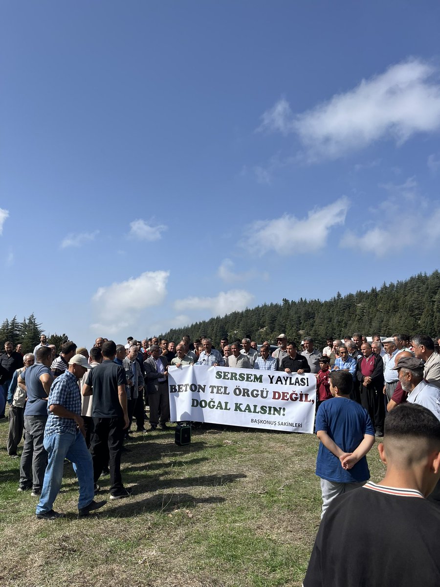 Yaylama dokunma! 
#başkonuşyaylası 
#sersemyaylası
