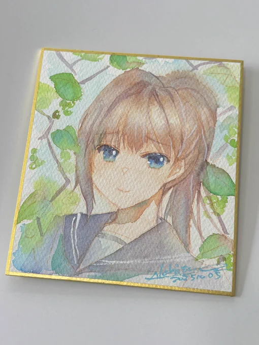 本日の在廊時間に描かせていただいたオーダードローイング3点。 ありがとうございました!