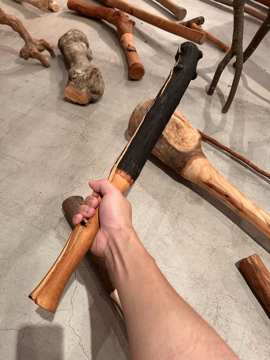 棍棒になってきた