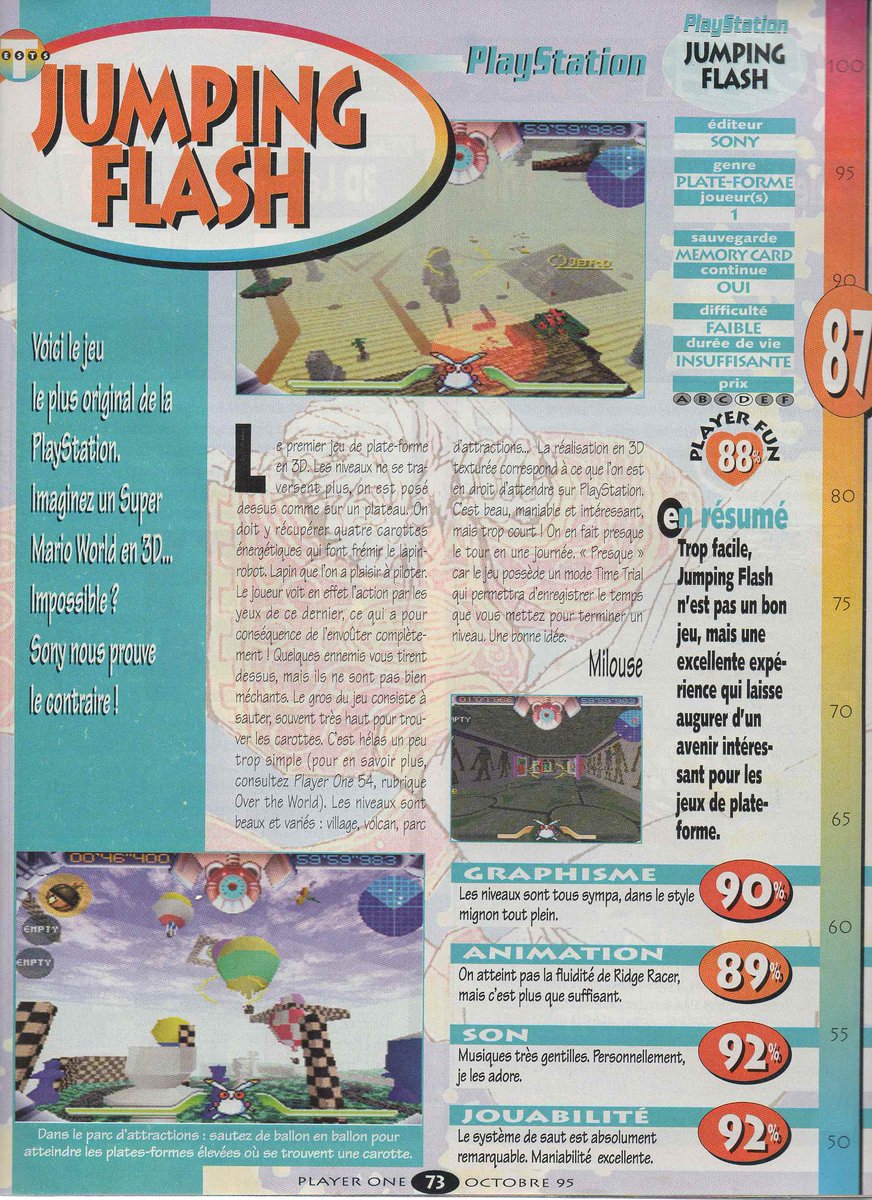 AllmightoFranky's tweet photo. On continue avec #Discworld,le monde de Terry Pratchett adapté en point n clik,#AceCombat et #JumpingFlash!! 5/7 https://t.co/IWxt3Un9wz