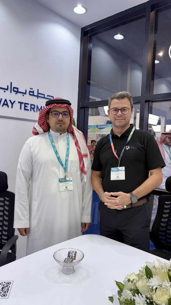 3camelsms's tweet image. Ivo Minchev Oxagon/Neom port
Commercial Manager

#MaritimeInnovation 
#LogisticsFuture
#المعرض_البحري_السعودي
#الظهران
#الخدمات_البحرية
#SaudiVision2030
#SaudiMaritimeExpo
 #saudimaritimecongress
#neom
#neomport
#Oxagon