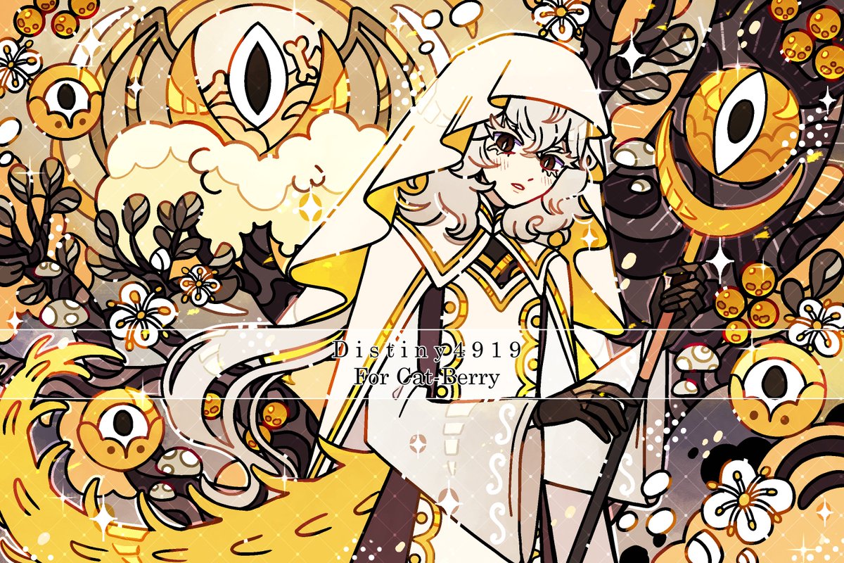 distiny4919's tweet photo. [ Commission : Omakase ] for Cat-Berry
 
🟡🌻✨

#commissionart #originalcharacterart  #beautful #longan https://t.co/Uvbl2WZ6uy