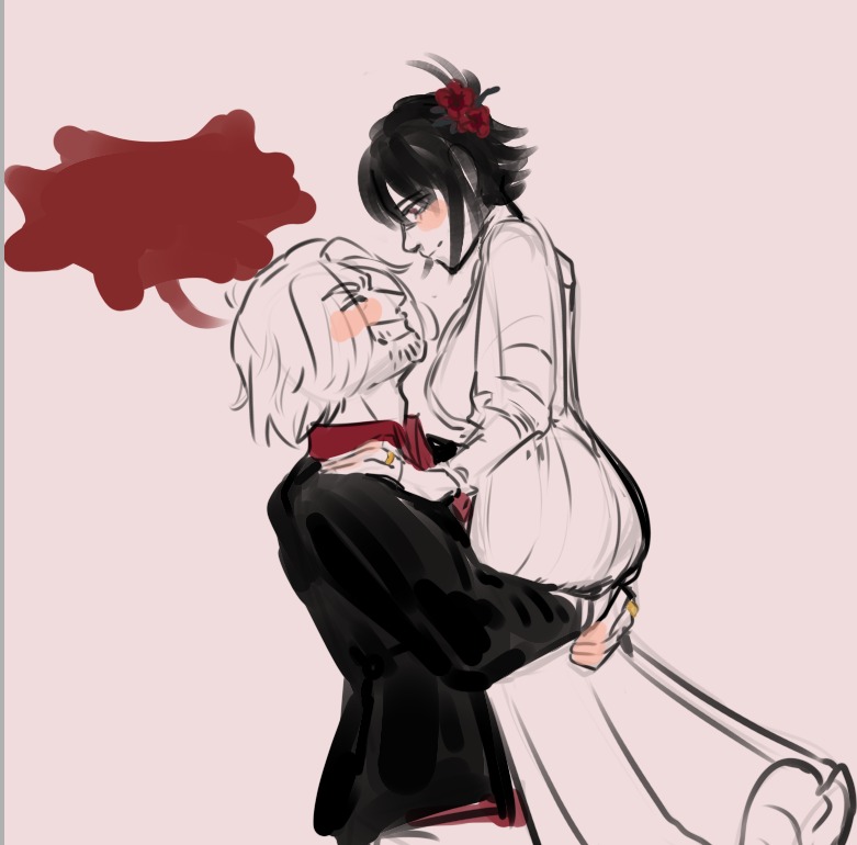 Segundo dibujito jiji 🍎👉👈 💍

D- Acepto!! 💍