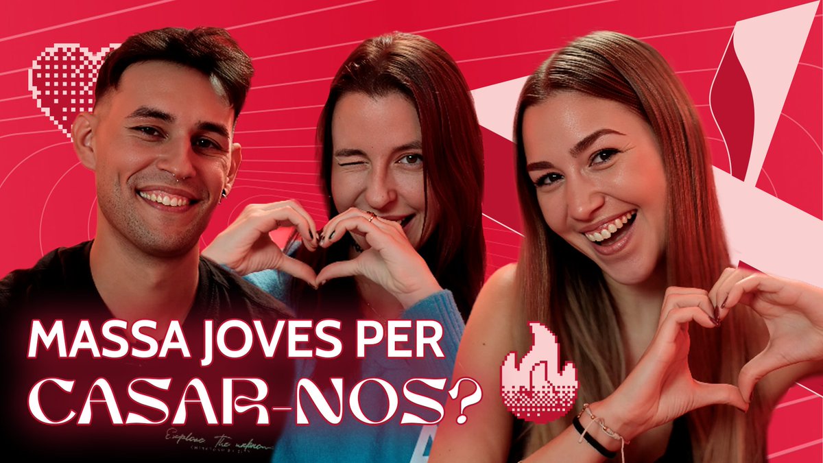NOUS COMENÇAMENTS ❤️‍🔥

💍 Massa joves per casar-nos i tenir fills? Amb <a href="/soniasuamor/">Sonia Suamor</a>, <a href="/gemmaperez95/">Gemma Pérez Ortega</a> i Pablo Peña

▶️ JA DISPONIBLE: youtu.be/qYAWvQltmxA
