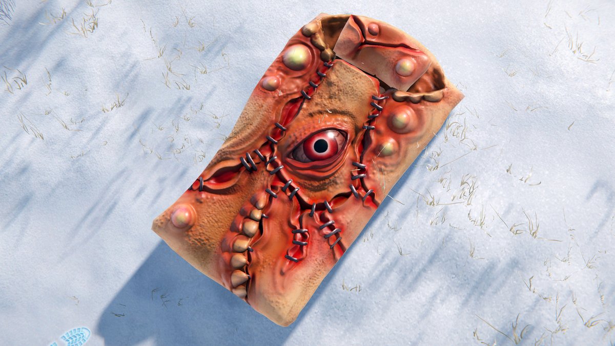 JopkaWorkshop's tweet photo. Fleshbound Sleeping Bag for @playrust 

Link:  https://t.co/bZd1S14ysB

#Rust #rustworkshop #skins #rustskins
@gerrmanman @HedgesnVideos @FcpnchStds https://t.co/MVt3vAU7gG