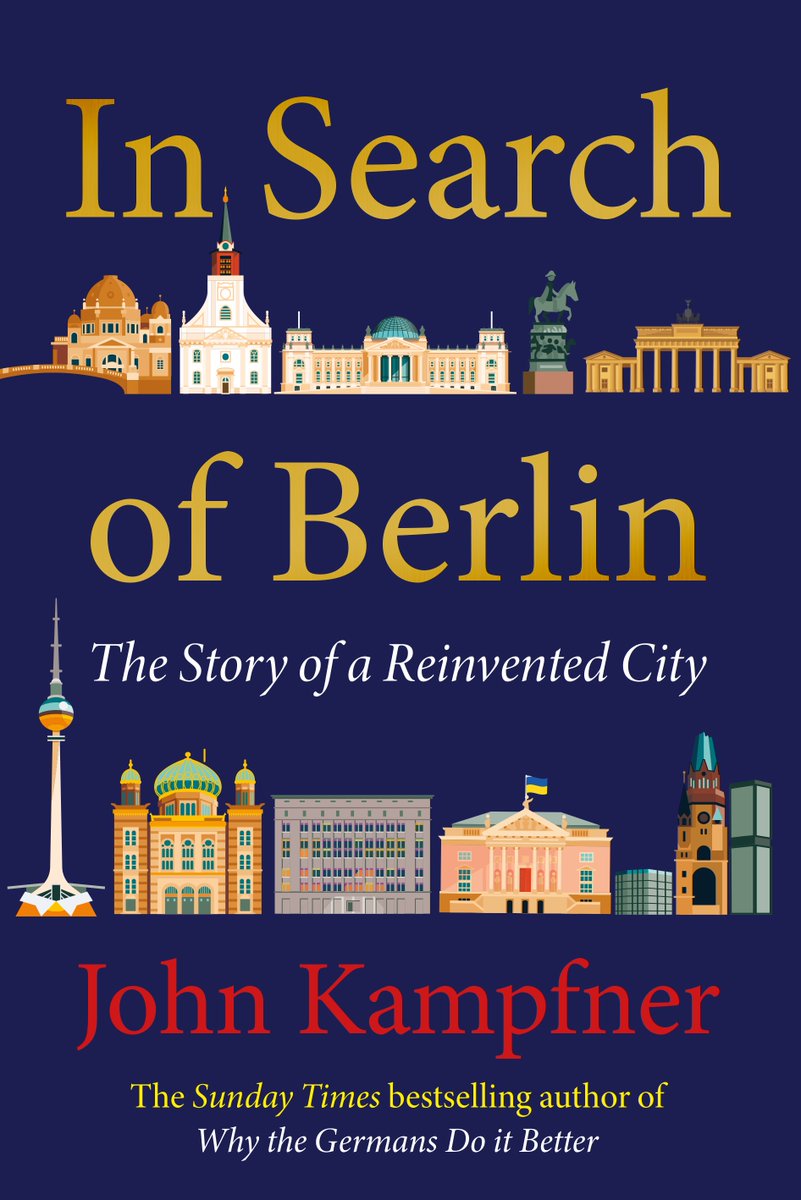 johnkampfner's tweet image. Two years ago today I published In Search of Berlin, a  personal take on the 800 years of my adopted home. I first lived here (in the East) as a young reporter in 1988. I&apos;m so grateful for the reception the book received and to the many people who&apos;ve been on the journey with me