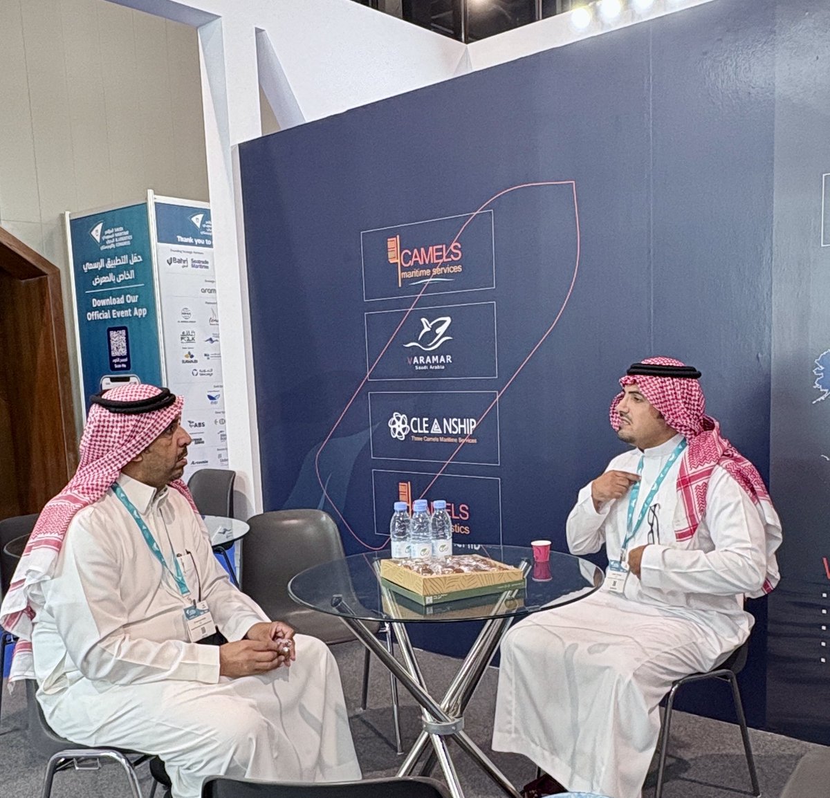 3camelsms's tweet image. عبدالرؤوف البعيجان - الرئيس التنفيذي لشركة المربع الأول للمقاولات العامة

#MaritimeInnovation 
#LogisticsFuture
#المعرض_البحري_السعودي
#الظهران
#الخدمات_البحرية
#SaudiVision2030
#SaudiMaritimeExpo
 #saudimaritimecongress
