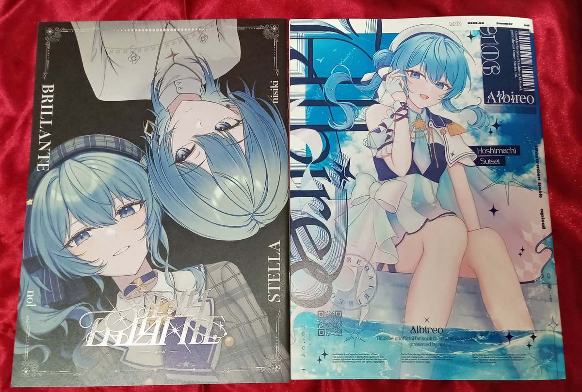 #ホロクル10th
apical 様(<a href="/nolc_00/">のる＠ホロクル10th【B-19】</a>)

以前アクスタとかアクリルブロックを
購入させてもらったサークルさん

すいちゃんのイラスト本
最近は参加出来てなかったので
久しぶりに手に取れて良かったです
可愛くて綺麗なすいちゃんを
沢山ありがとうございました👀