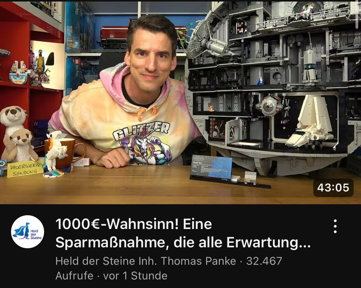Xerxes38737506's tweet photo. Dreiviertelstunde vom Held der Steine wie er über die Todesscheibe drüber walzt
Das werden die einfachsten Millionen views für ein YouTube Video jemals https://t.co/MzxpQd9Th4