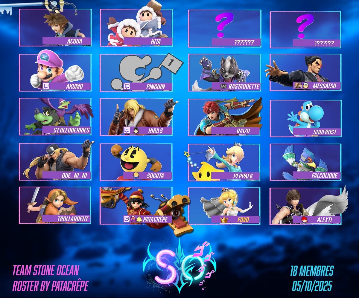 Go tout casser avec cette équipe de fou 🔥