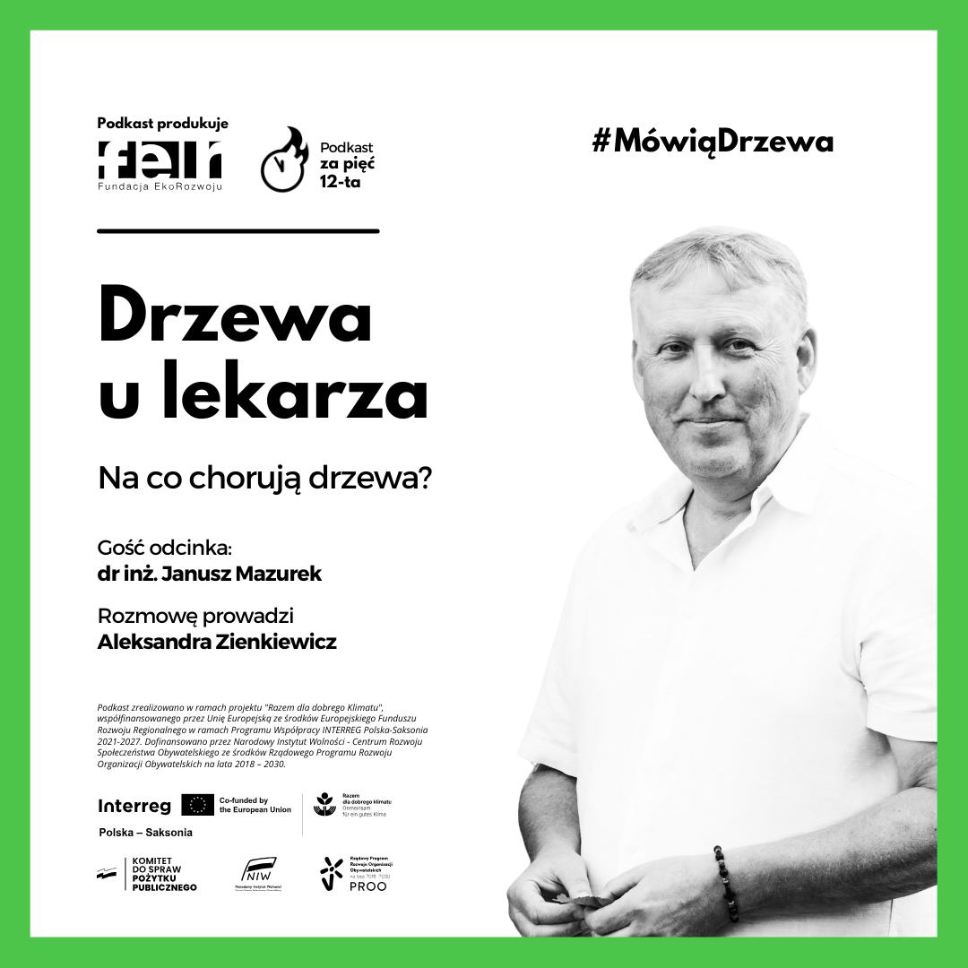 🎙️ Drzewa to płuca naszych miast – ale czy same mają zdrowie, które pozwoliłoby im przetrwać? 🌱 Polecamy ciekawą rozmowę na niedzielę ▶️ youtu.be/DBWiSXniZ_0 Jak "leczyć" miejskie drzewa i jakie gatunki mają szansę być drzewami przyszłości.  #RazemDlaKlimatu #InterregPLSN #UE