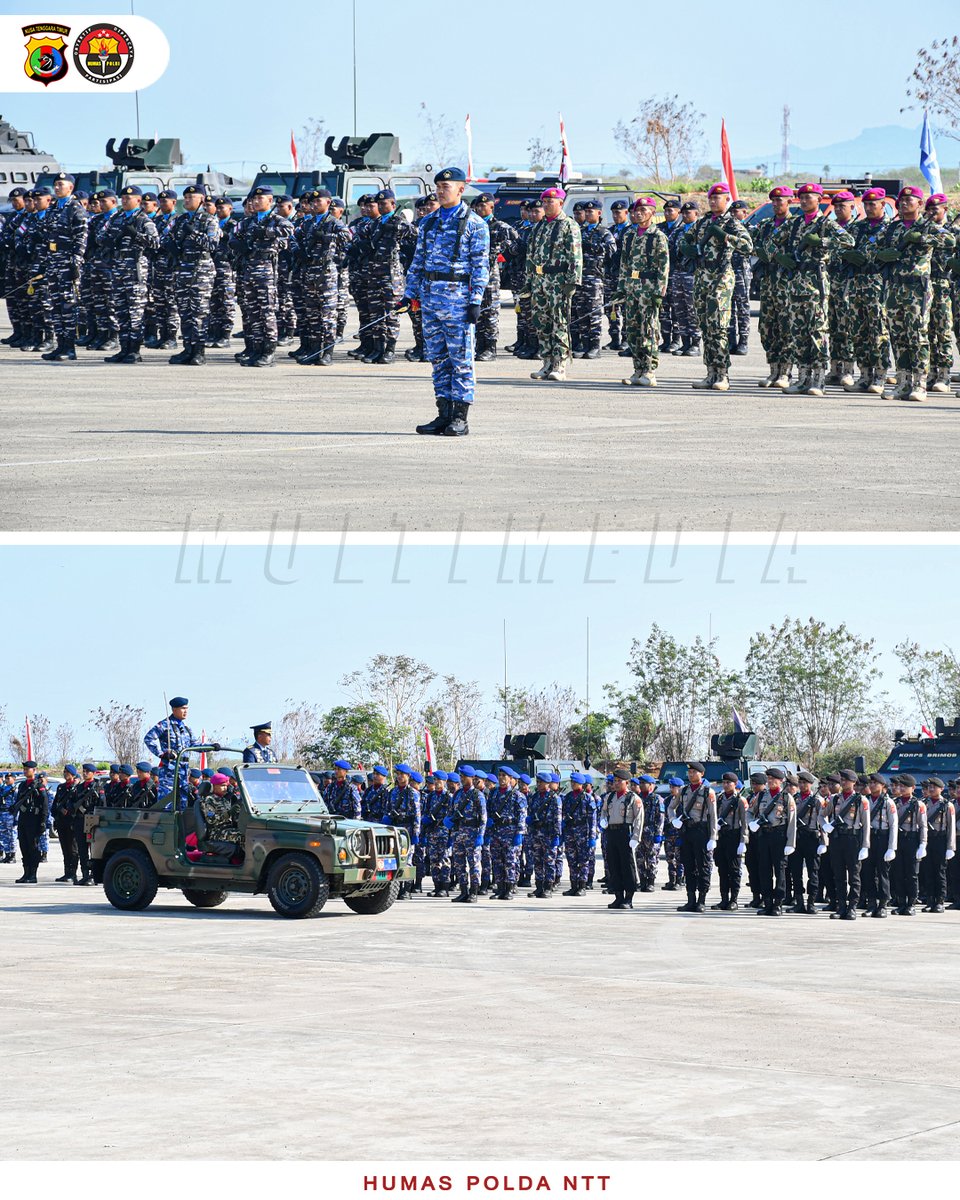 humas_polda_ntt's tweet photo. Sobat Humas Polri
.
.
.
Sinergi dan Kebanggaan: Polda NTT Hadiri Upacara HUT TNI ke-80 di Lanud El Tari Kupang
#Poldantt
#Irjenrudidarmoko
#PolriuntukMasyarakat
#HUTTNIke80
#SinergiTNIPolri
#irwasdapoldantt
#SoliditasTNIPolri
#TNI80TahunMengabdi
#DirgahayuTNI2025 https://t.co/tYjBD5CeWk