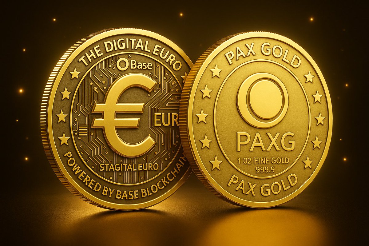 dorelnelu's tweet image. 6/8

📜 Dirección del contrato Euro Digital (Base)
Contract: 0x5684b70DBD0A6C23E58366DbFbfDFe24EAfD58a3
Red: Base Blockchain

Este contrato es el núcleo técnico que permite las conversiones directas en TrustWallet.

#BaseBlockchain #SmartContracts
