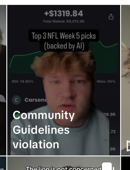carsoncantcode's tweet image. Every time I try to restart on TikTok (been banned 8 times for “gambling”) I’m quickly reminded that TikTok is ran by terrorists who won’t let me and literally only me posts gambling vids while my feed is flooded by them