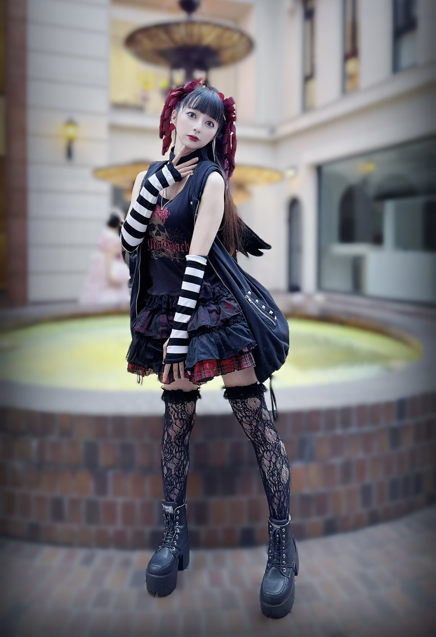 ★h.naoto Blood★ゴシック黒 未着用タグ付き　BLACK ゴスロリ h.naoto Blood☆ゴシックトップス☆中古品 黒 BLACK ゴスロリ