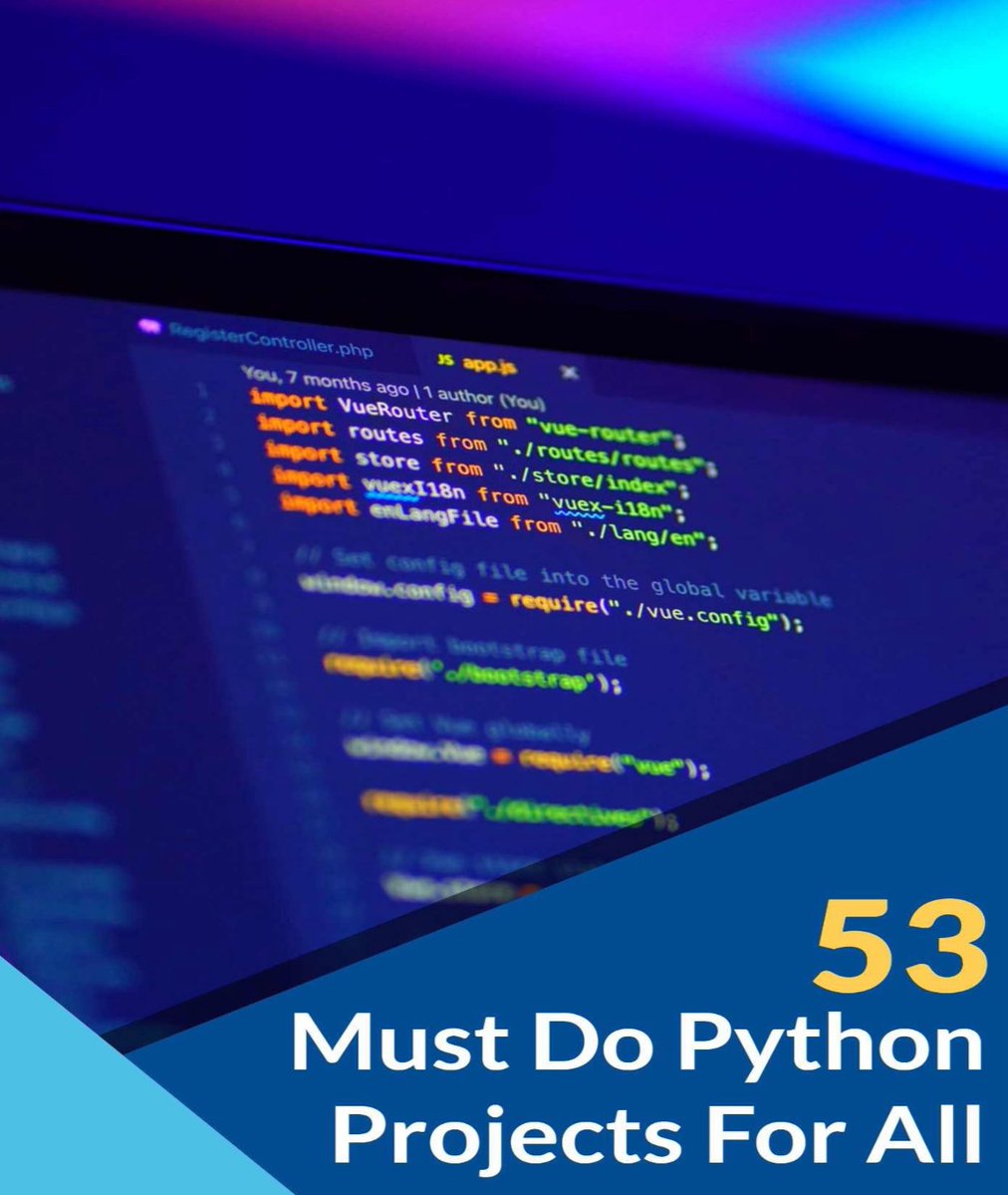DatawithPooja's tweet image. If youโre learning Python, this resource is a game-changer.
Real projects. Real practice. Real growth.
To get it:
1. Follow me (thatโs how I can share it)
2. Like and Retweet
3. Comment โPythonโ
#Python #DataScience #Developers #AI
