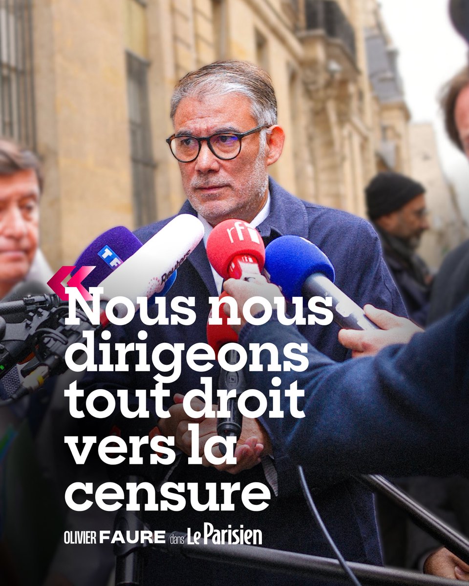 🔴 « Nous nous dirigeons tout droit vers la censure »

Retrouvez mon interview complète dans les pages <a href="/le_Parisien/">Le Parisien</a> 👉 leparisien.fr/politique/oliv… 

1/2
