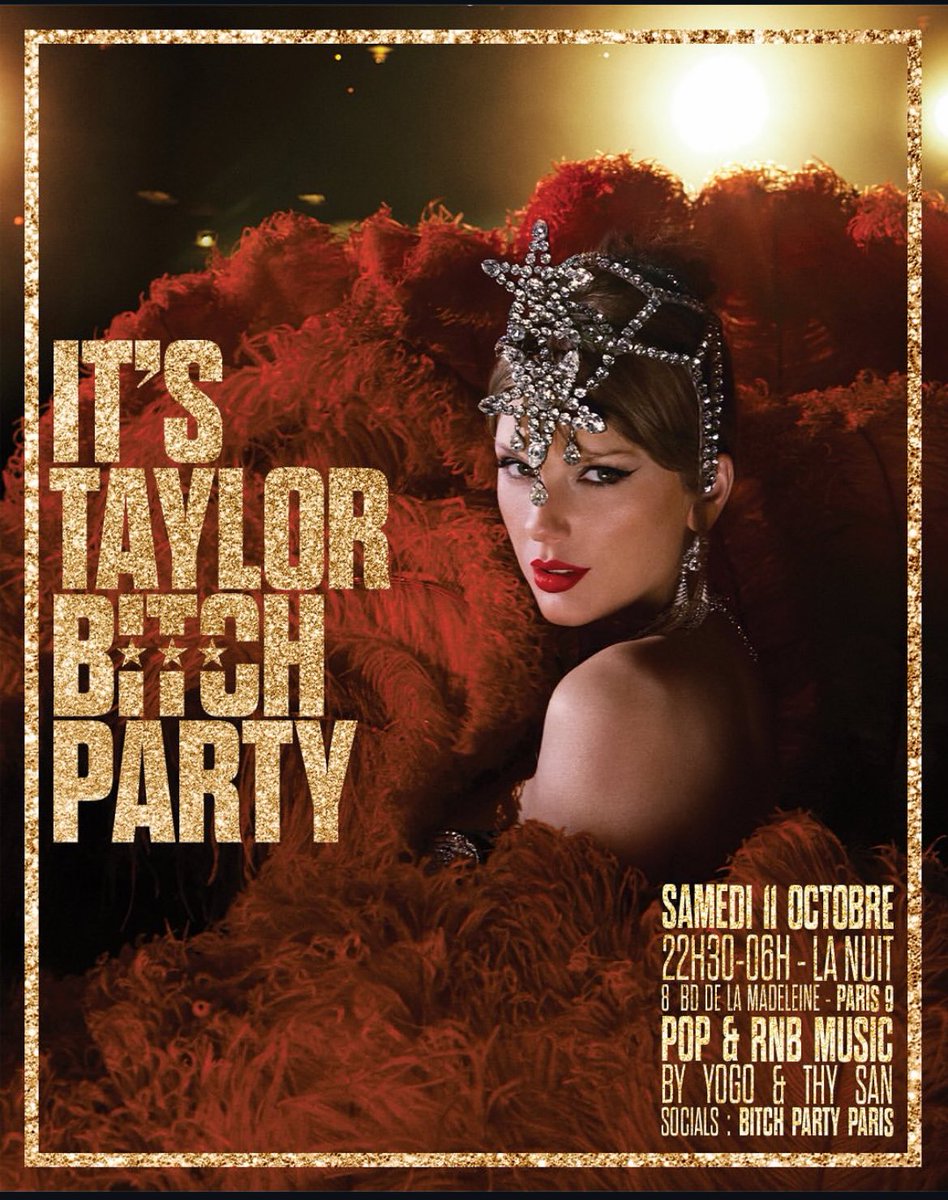 TSwiftFranceFan's tweet image. ✨CONCOURS✨

🎙️Gagne 2 places pour l'enregistrement du podcast de @lejourpop sur #TSTheLifeOfAShowGirl le 11/10 à Paris (accès à la soirée inclus)!

Pour participer :
1️⃣ RT
2️⃣ Follow @TSwiftFranceFan &amp;amp; @lejourpop
3️⃣ Commente avec ton titre préféré de l'album

📅 TAS le 9/10.