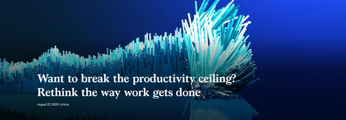 iBridgeLLC's tweet image. Redrawing the org chart won’t unlock lasting value — simplifying processes and integrating people and systems will. Discover how McKinsey’s “Organize to Value” model helps companies create true end-to-end impact.
#OperatingModel #iBridge
mckinsey.com/capabilities/p…