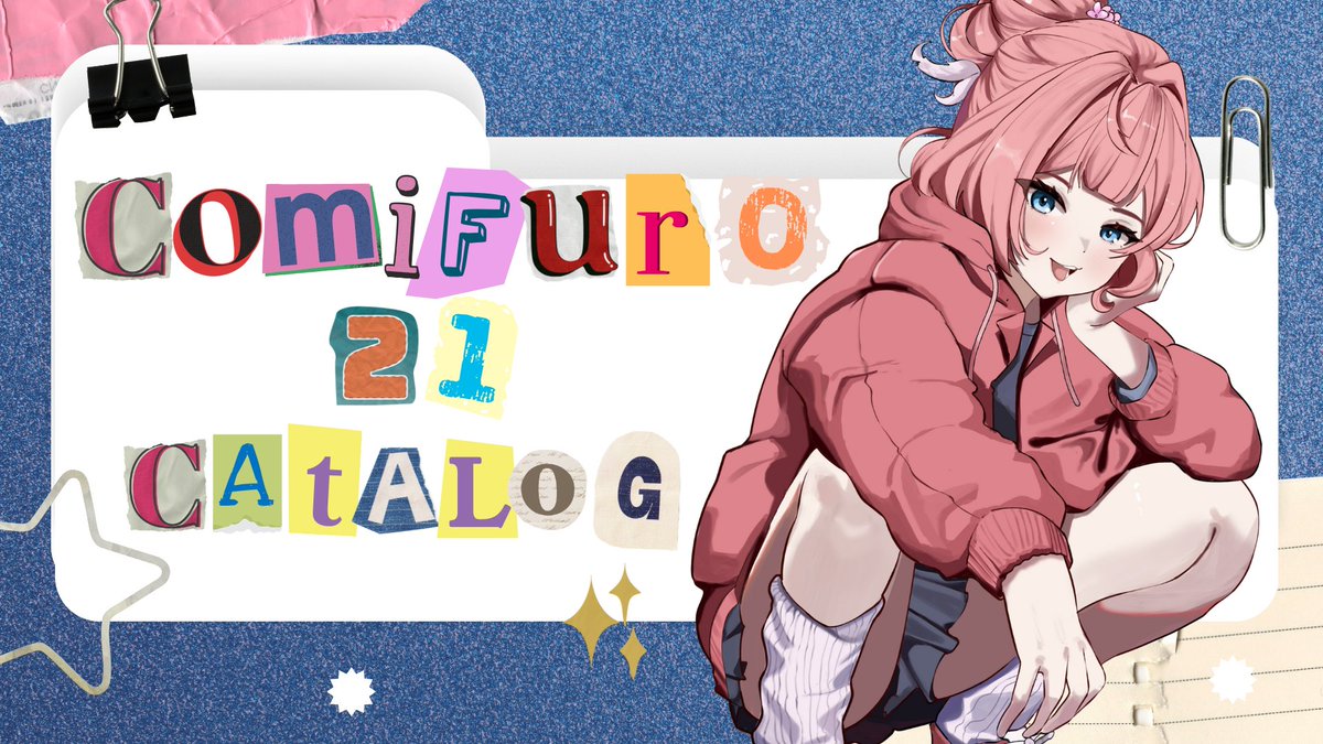 ❤️CF 21 CATALOG❤️
Halo semua, Olin buka booth di comifuro 21 loh!! Buat kalian yang takut kehabisan bisa banget untuk memesan melalui PO :
🔗forms.gle/2TpKX599Fw4SMm…
jangan sampai kehabisan karena stok terbatas loh!!
 (1/6)