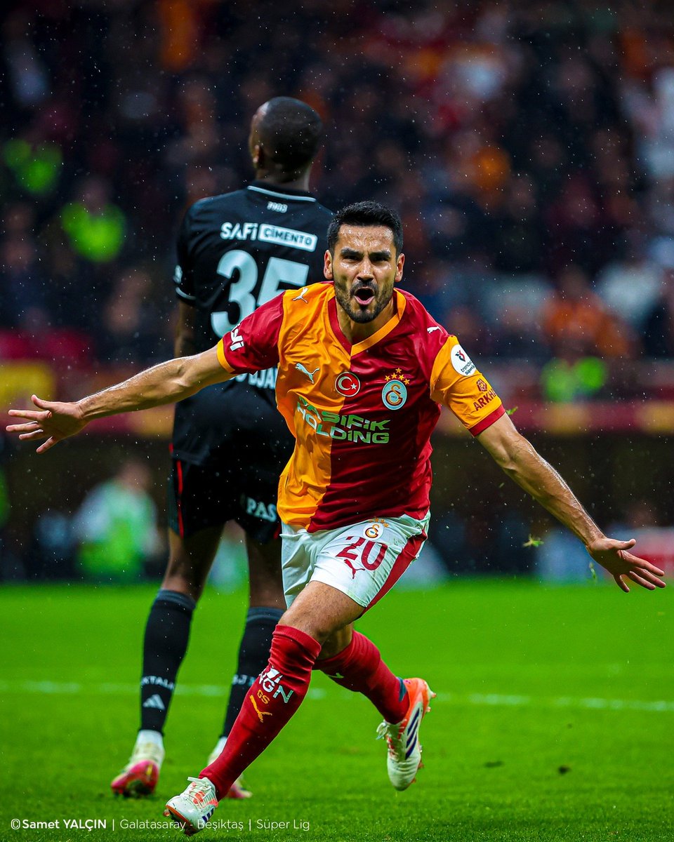 🟡🔴 İlkay Gündoğan'ın Galatasaray'daki ilk gol sevinci 

(📸 Samet Yalçın)