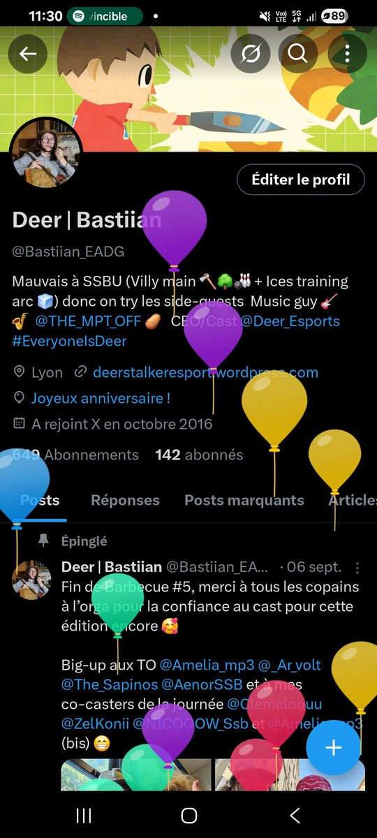 Les ballons sur mon profil sont une raison pour vous de venir 😶‍🌫️