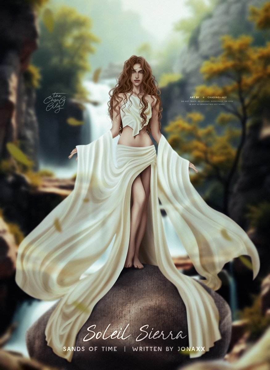 ⏳. Soleil Sierra  |  Sands of Time by Jonaxx  |  For personal use. #Raleil8thAnniversary #InfinityYearsWithRaleil #RaleilSandsOfTimeless #chasingaly