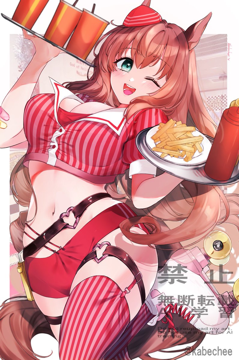 2年前に描いたマルゼンさん❣️🏎
#ウマ娘  #umamusume