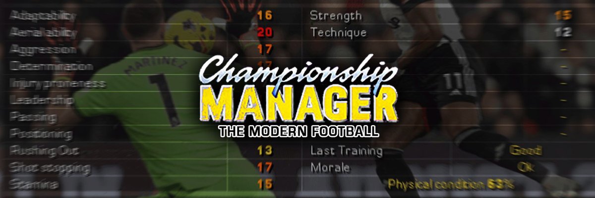 ManagerOld's tweet image. We are proud to finally release - The Modern Era version of Championship Manager 1997-98!

🗓️ Start date: 2024
🌐 28 playable leagues
⚽️ 38.000 updated players
⚙️ Lots of GFX updates and tweaks to the game engine

💾 Free download: mediafire.com/file/d7evjo4n1…
