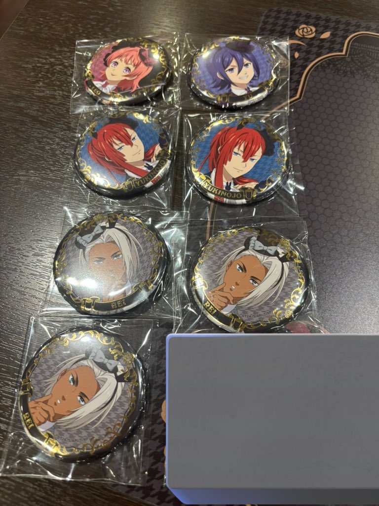 キンツア アニカフェ 缶バッジ 聖 キンプリ 缶バッジ 法月仁 黒川冷 山田リョウ 氷室聖 アニメイト