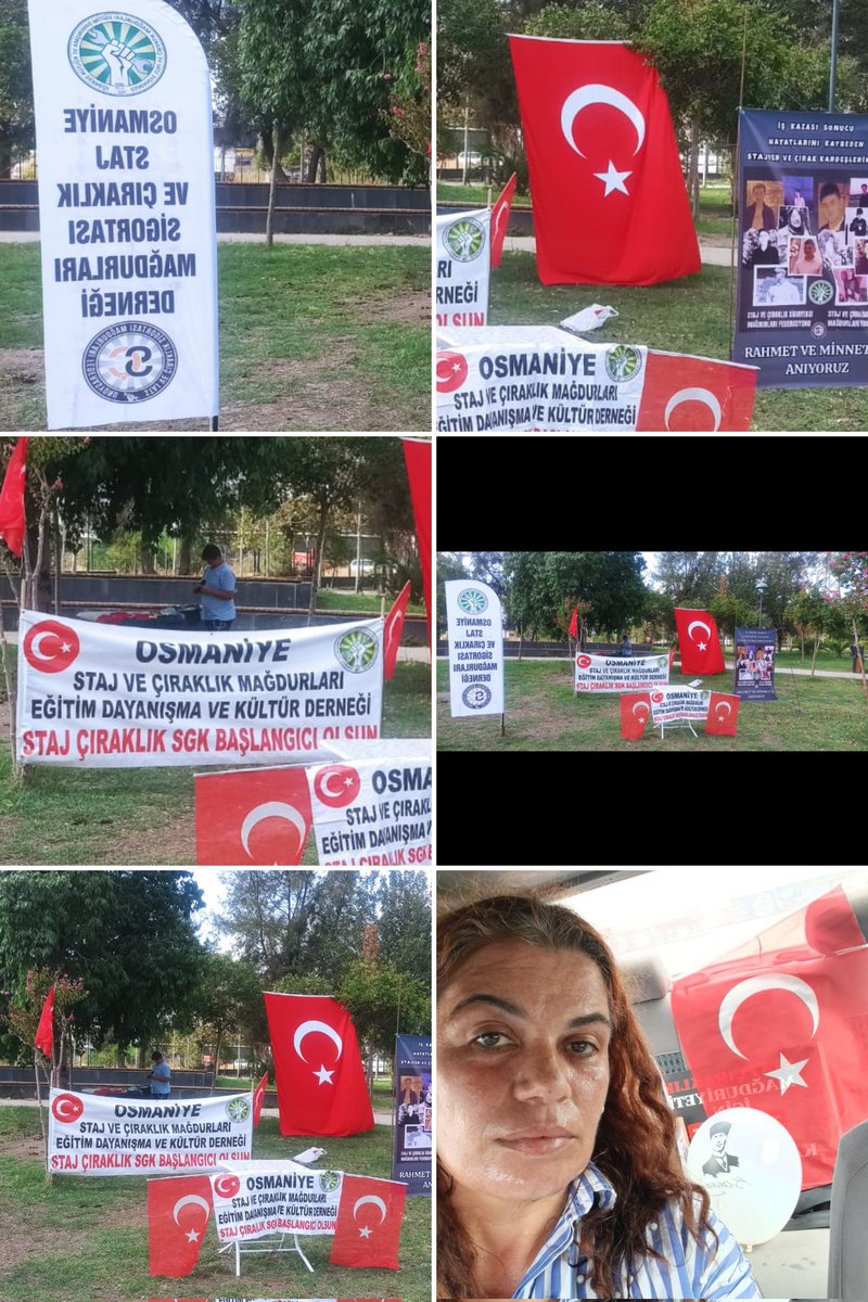 CirakStajFED's tweet photo. “Bugün Osmaniye’de bir ses, bin umuda karıştı…”
Osmaniye Staj ve Çıraklık Sigortası Derneği ve değerli yönetimi, bizler için, sizler için, hakkı yıllardır gasp edilen on binler için Osmaniye Millet Bahçesi’nde bir araya geldi.

@kadirgvercin11

Yalnızca bir buluşma değil, kalplerin birleştiği, umutların yeniden filizlendiği bir gün.
Hazırlıklar başladı… İnanç büyüyor, mücadele güçleniyor, sesimiz her geçen gün daha gür çıkıyor.

Bu davanın adı emek, bu yürüyüşün adı adalet.
Ve biz biliyoruz ki; hak arayan hiçbir ses, artık yalnız değildir.

Güçlüyüz Kararlıyız
#StajyerÇırakTamSigortaHakkınıAlacak