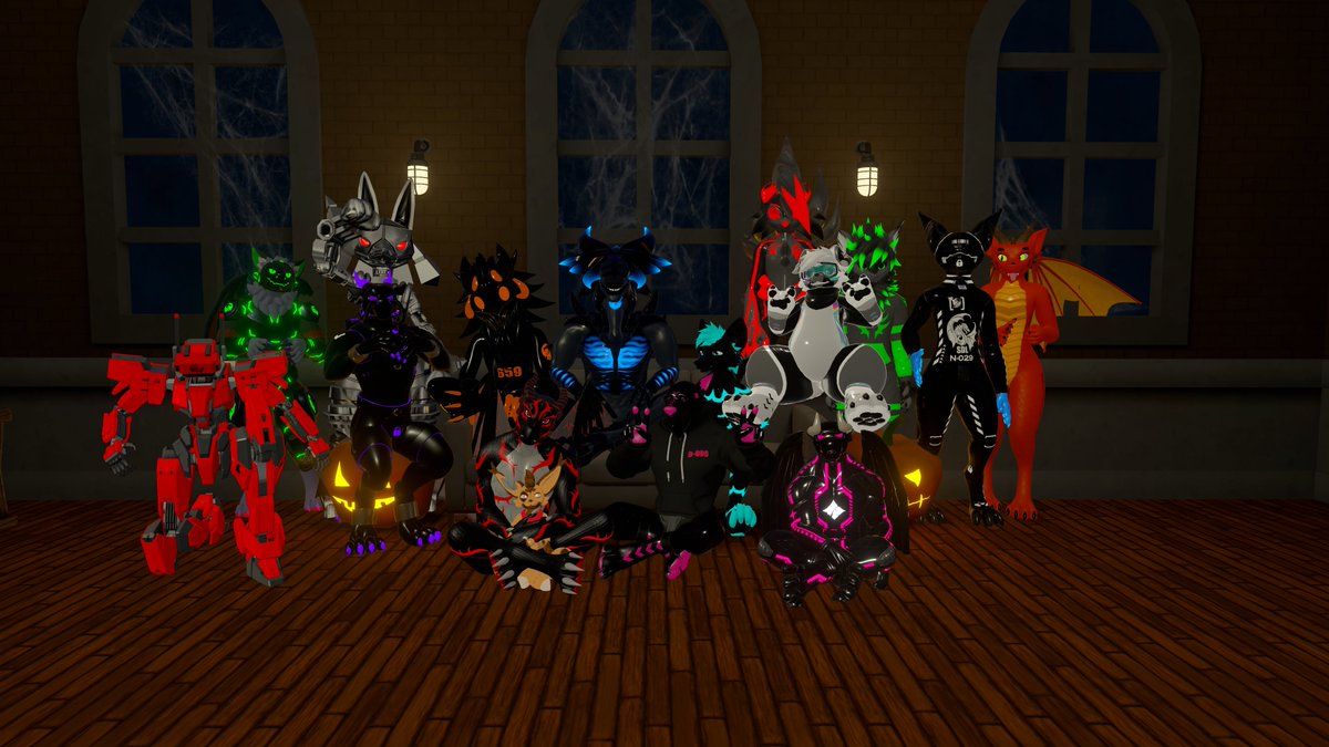a another nice Meetup we Had in VrChat with our members. so much nice obidient Drones.

want join us every saturday?
Jouin here:  discord.gg/yTMJTmtNVF 

#drones #VRChat #LatexFur #Latex