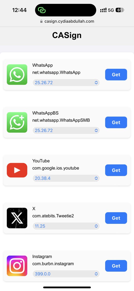 CydiaAbdullah's tweet image. حدث جميع الادوات لدعم اصدار 26👍🏻
لو كانت فيه اي اشكاليه علموني عنها بأذن الله اصلحها بأقرب وقت
+حاولت اضيف طريقه بحيث التطبيق يتحمل ipa بدل zip

casign.cydiaabdullah.com