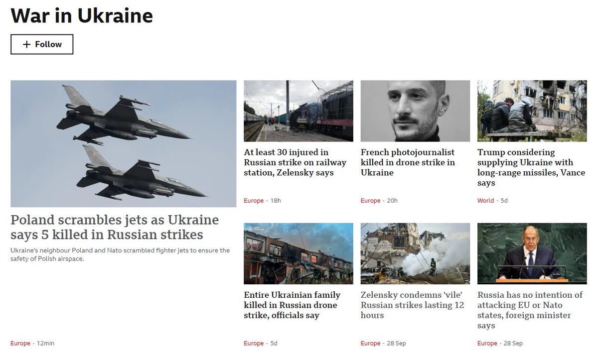 This is a war where nothing ever seems to happen on the front line. Or at least, nothing ever gets reported.

If you allow NATO, EU, BBC to persuade you full-scale war with Russia is inevitable, then you're a complete idiot.

Globalism is in trouble. War with Russia is its only