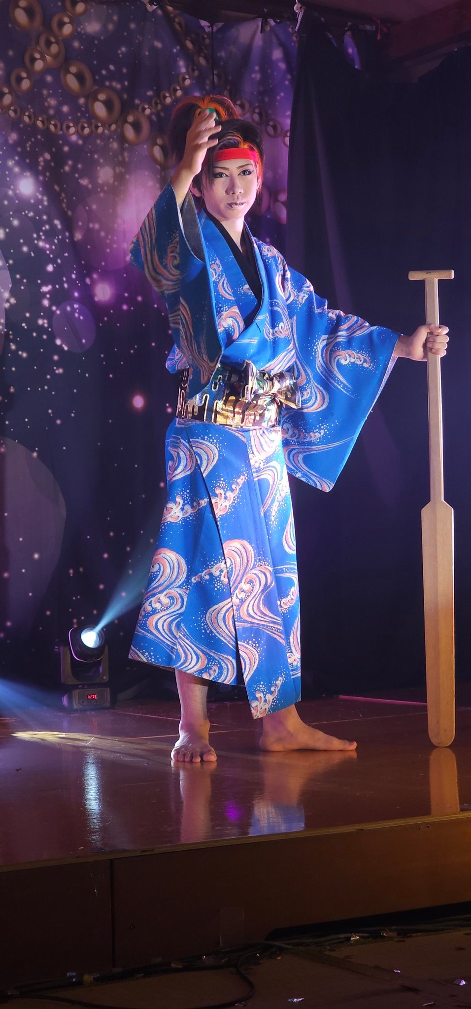 鳳凰着物 立役 ブルー大衆演劇 鳳凰着物 立役 ブルー大衆演劇 - メルカリ