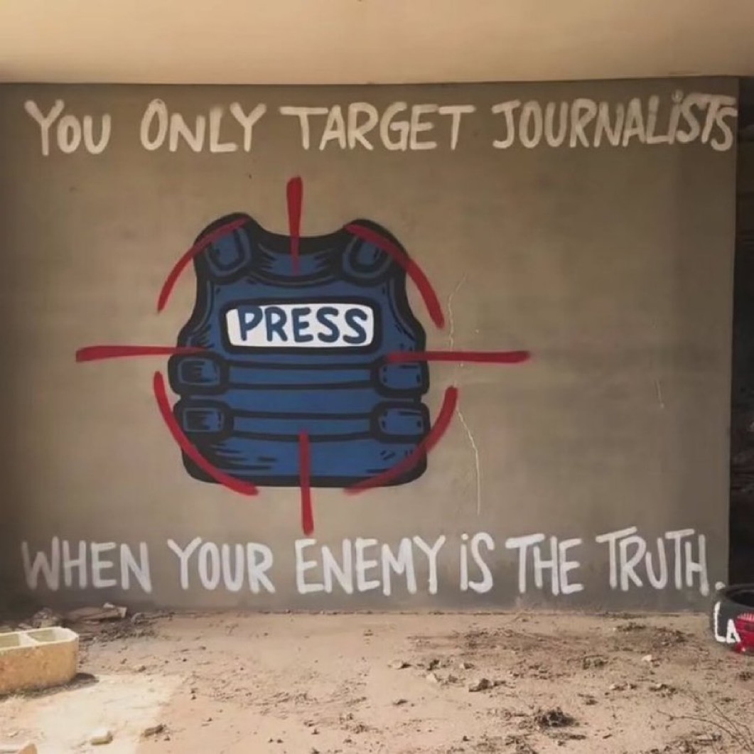 ShaykhSulaiman's tweet image. You only target journalists when your enemy is the truth.