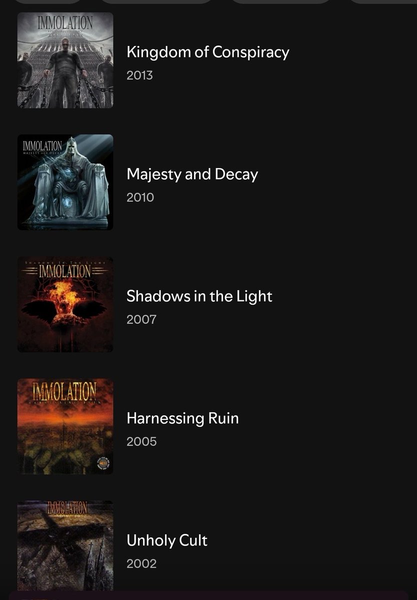jdeeimi's tweet image. Immolation might just be the best band with the worst album covers