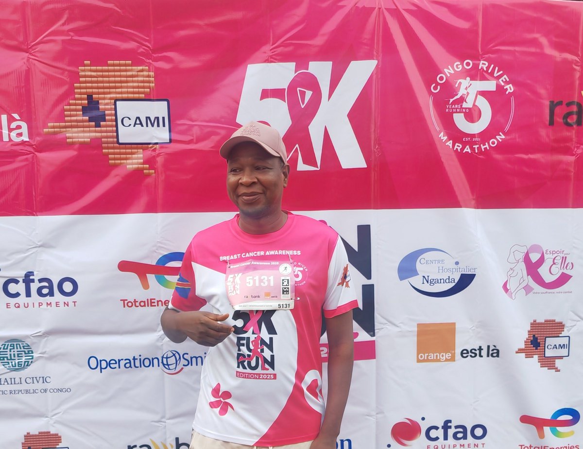 INafiou's tweet photo. Aujourd’hui, on a couru 5 km pour bien plus qu’un chrono. On a couru pour celles qui se battent, pour celles qu’on aime,
pour nos mères, nos sœurs, nos filles, nos amies.
Pour toutes les femmes. Pour la vie. 
Ensemble, avancons vers un futur avec moins ou sans cancer du sein... https://t.co/RzhYPKqd2F