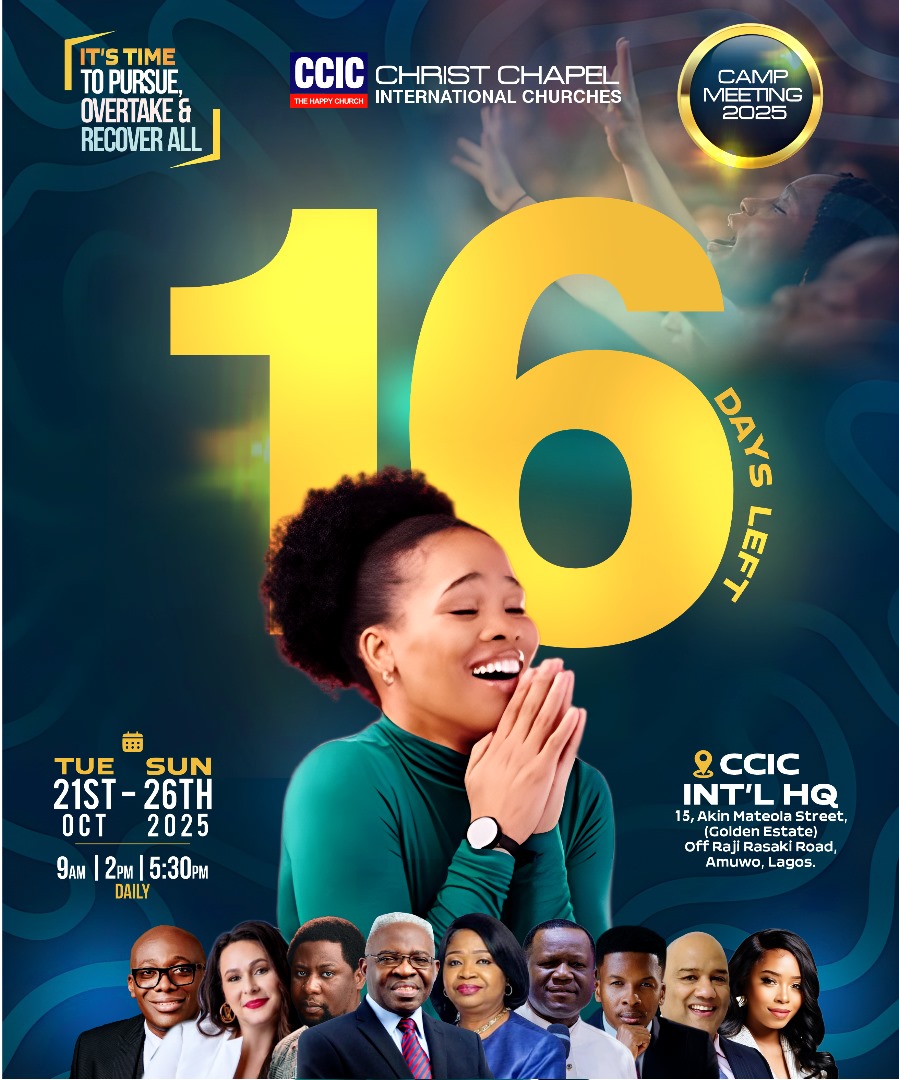 Christ Chapel Isolo Worship Center tweet media