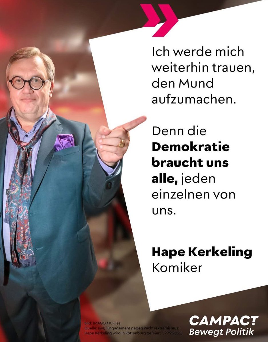 So sieht es aus!✊️