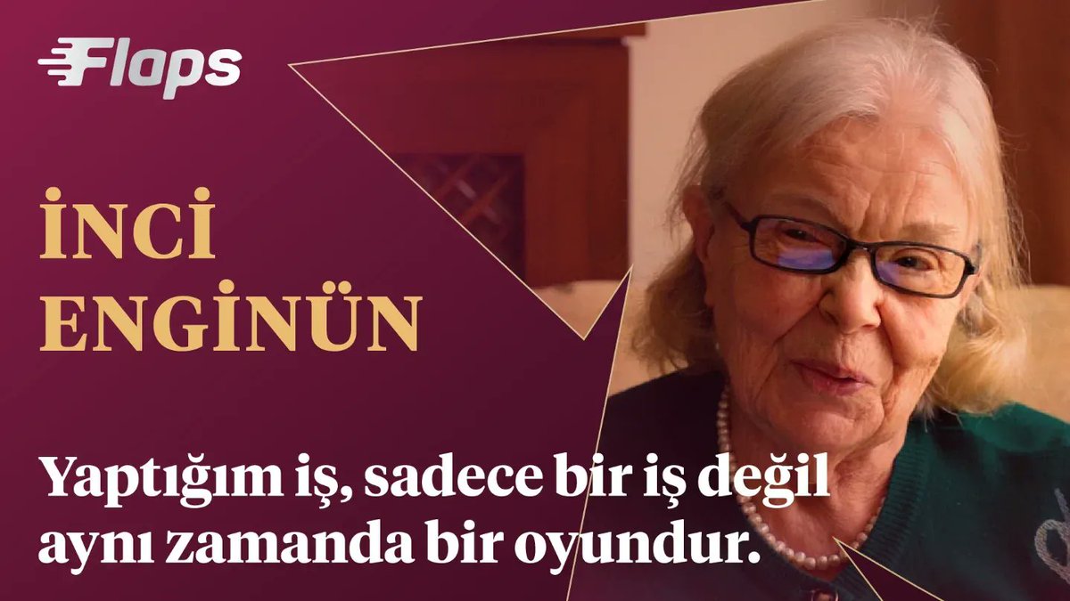 Edebiyat tarihçisi İnci Enginün'e sorduk: "Edebiyat, bilimsel olarak nasıl ele alınır? Fuat Köprülü, Mehmet Kaplan gibi duayenlerin çalışmaları üzerine değerlendirmeleriniz nelerdir?"

Flapstars röportajımızın ikinci bölümü Flaps YouTube'da, bağlantı: youtu.be/Z-66dQkj6ok?si…
