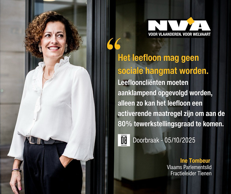 Vanaf volgend jaar verliezen ruim 57.000 mensen hun werkloosheidsuitkering. Velen zullen een leefloon aanvragen. 
Het is cruciaal dat het leefloon geen sociale hangmat wordt, maar wel een springplank naar activering.  
🔗 doorbraak.be/het-leefloon-m…