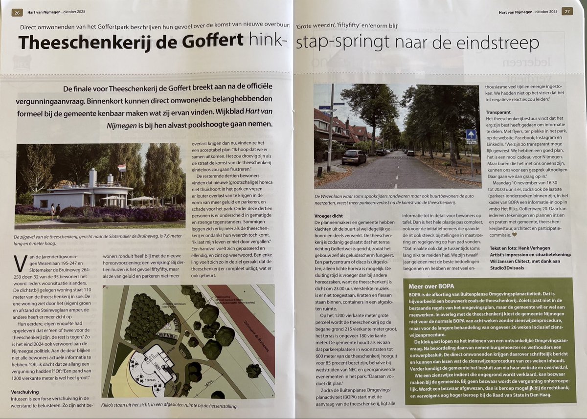 weppus's tweet image. Binnenkort de inspraak in, na 12 jaar ploeteren voor driehoofdig bestuur van #theeschenkerijdegoffert