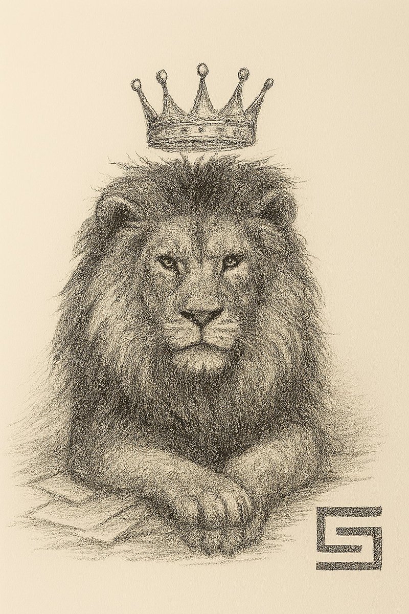 0x_samx's tweet image. A lion pencil art representing courage, dominance, and focus, the same strength driving @Symbioticfi to lead the evolution of shared security.

Art #9