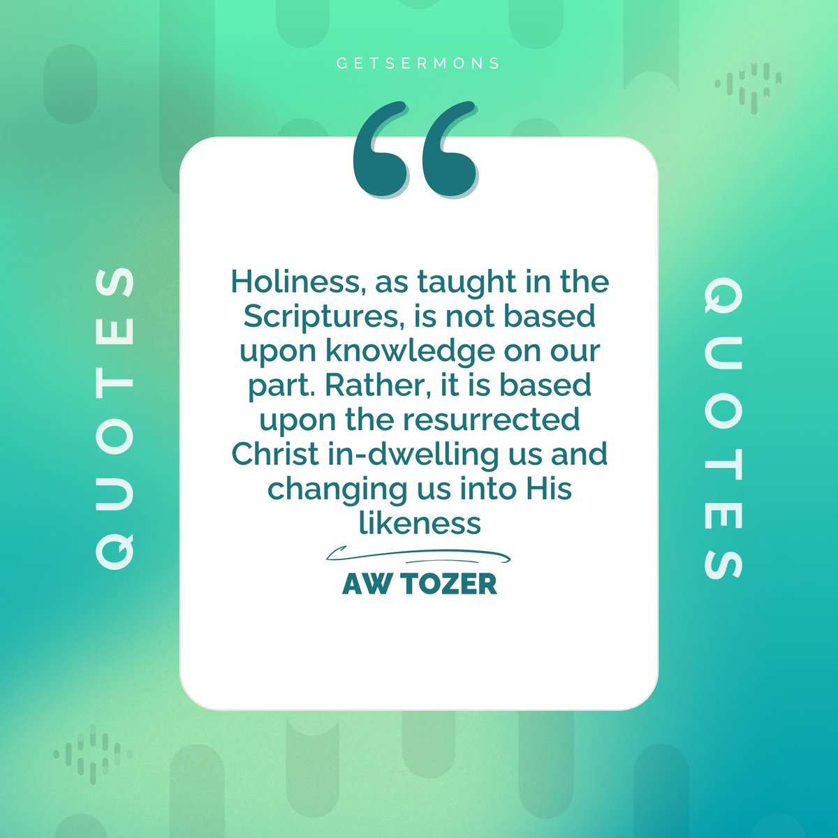 May the Holy God transform us into His image day by day!!! Have a great Sunday.