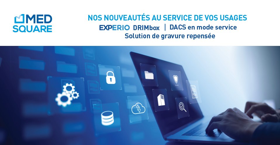 Medsquare_SAS's tweet image. #JFR2025 : Medsquare met l’innovation au service des usages avec 4 solutions clés :
1️⃣ #DACS #RadiationDoseMonitor en mode service
2️⃣ #Experio #DRIMbox – #SégurNumérique
3️⃣ Solution de gravure repensée
4️⃣ #Experio #Dose
RDV Stand 234 niveau 2 @pcdeparis 
#Radiologie #imagerie