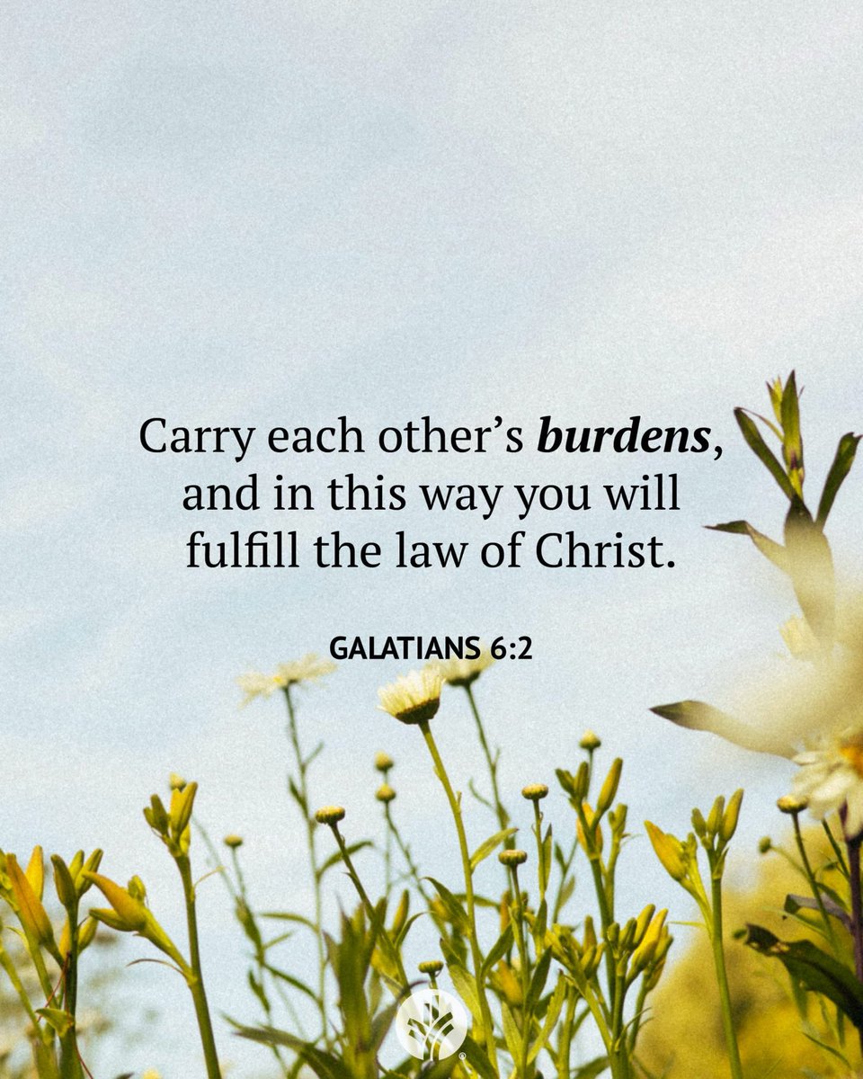 Dear Lord, we give You Thanks today that we can walk and talk and see and hear and we Thank You for our fellow believers in Jesus Christ and it is our prayer today that as we become aware of other’s burdens that You will guide and direct us as to how we can help others, Amen 🙏