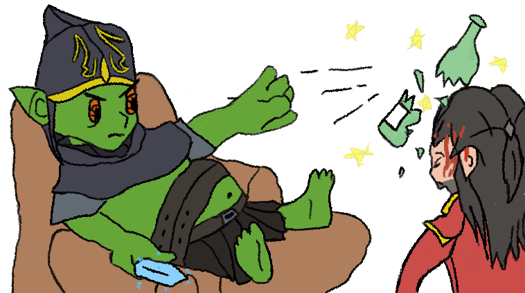 the talking goblin tweet media